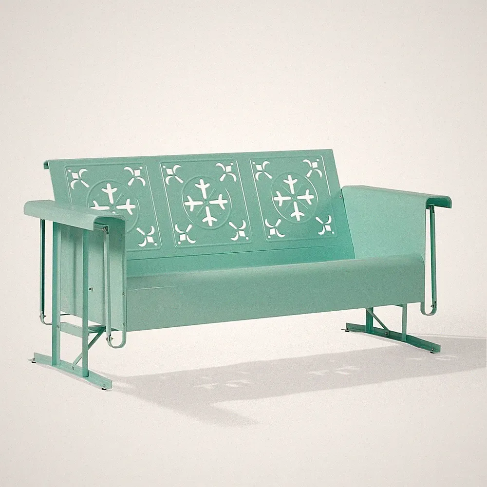 Azalea Retro Outdoor Sofa Glider