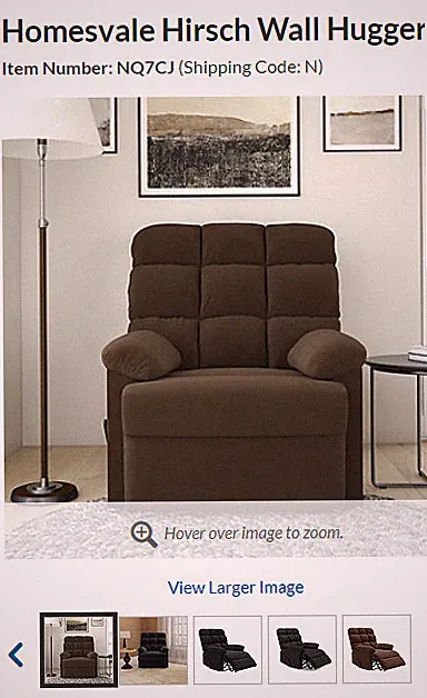 Brand New Red Recliner
