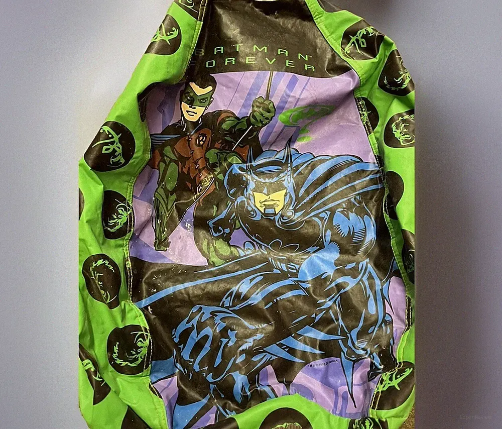 Vintage Batman Forever Kids Beanbag Chair Bean Bag VERY RARE - See Description